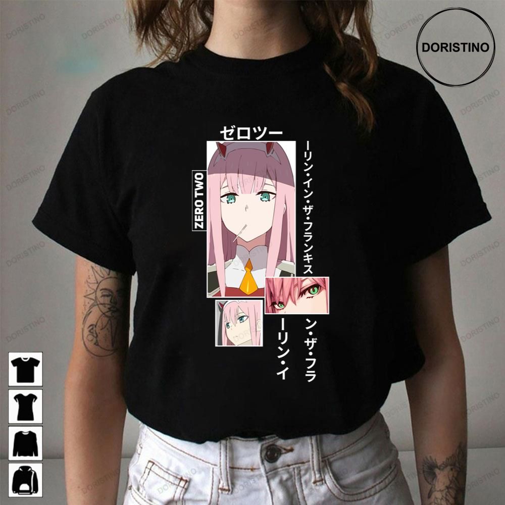 Manga Zero Two Darling In The Franxx Awesome Shirts